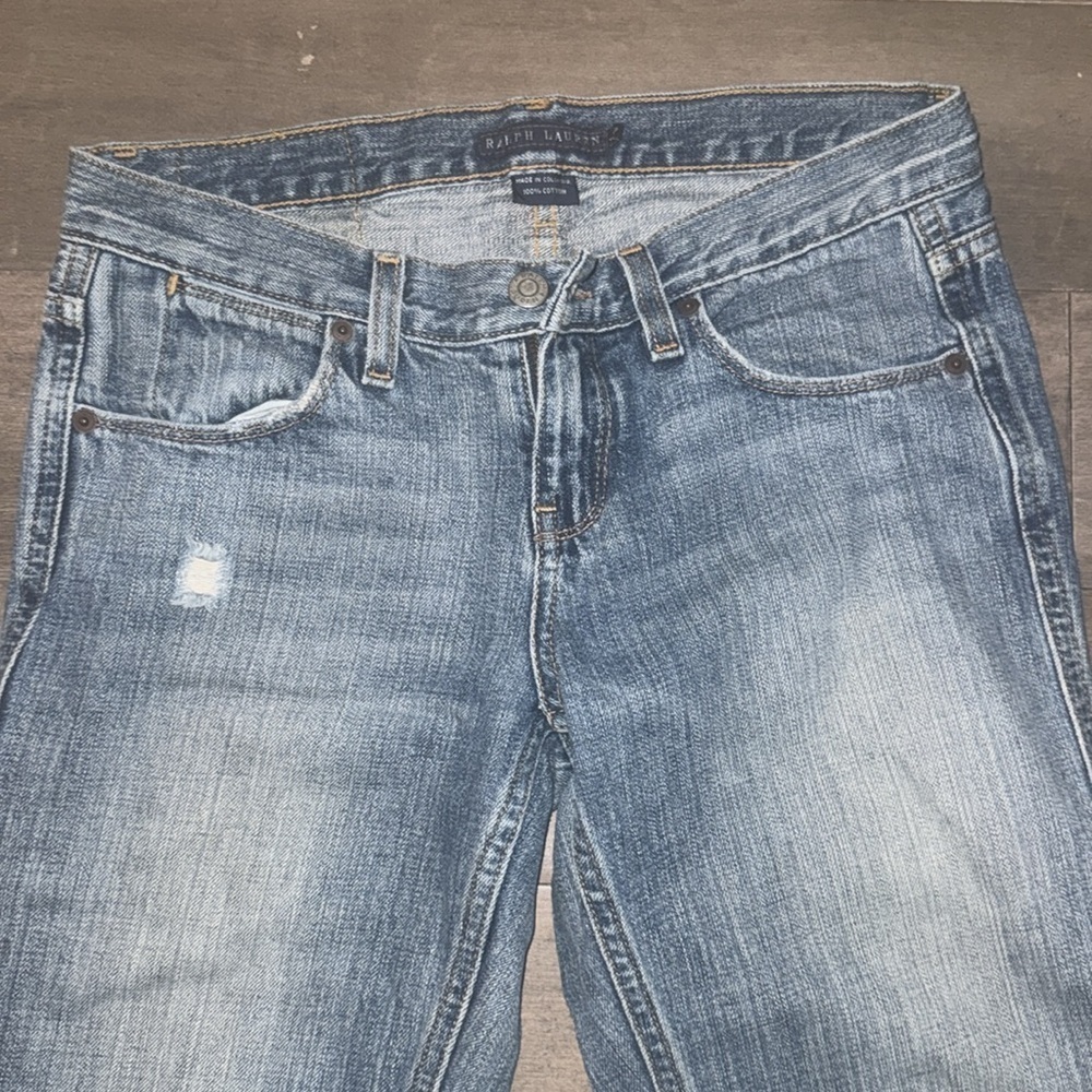Ralph Lauren Boot Cut Jeans SZ 27 - Picture 2 of 8